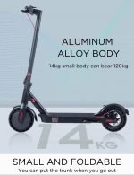 Patineta electrica para Adultos  350 Watts, max 25 km/h y 8.5'' - Imagen 4